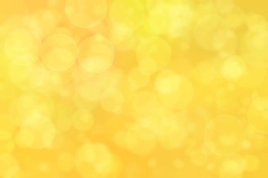 Sıcak sonbahar renklerine sahip soyut arkaplan. Turuncu ve altın bokeh