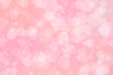 Bokeh ile güzel pembe soyut arkaplan
