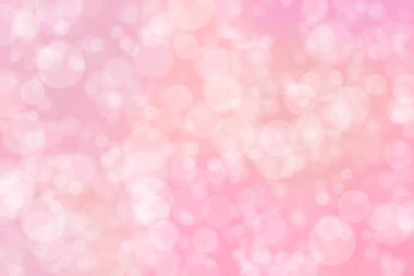 Bokeh ile güzel pembe soyut arkaplan