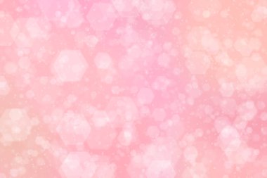 Pembe romantik arka plan. Odaklanmış parlak ışıklar.