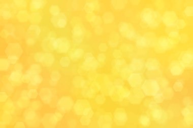 Sıcak turuncu ve altın rengi olan soyut bokeh arkaplan