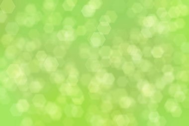 Doğal yeşil soyut arkaplan. Yumuşak ışık odaklı noktalar