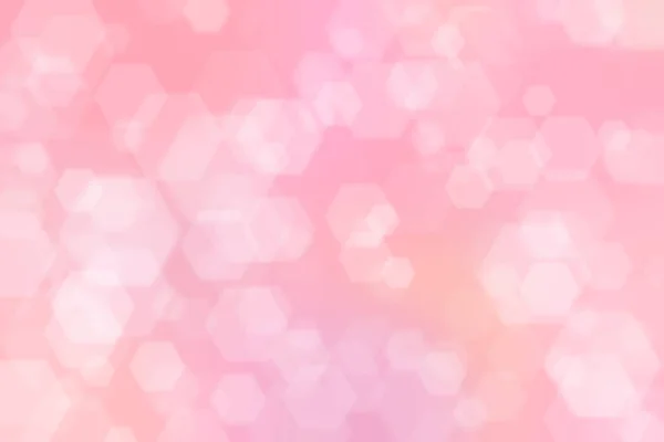 美丽柔和的粉色抽象背景 带有Bokeh — 图库照片