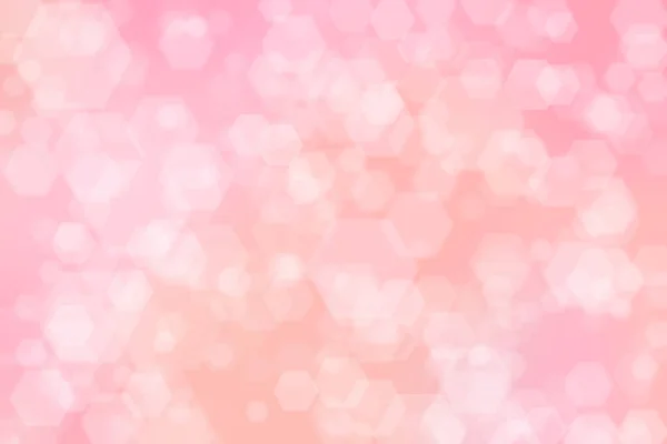 Pink Romantic Background Bokeh Defocused Sparkling Lights — ストック写真