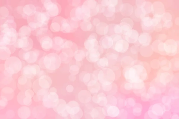 Pink Romantic Background Bokeh Defocused Sparkling Lights — Stock Photo, Image