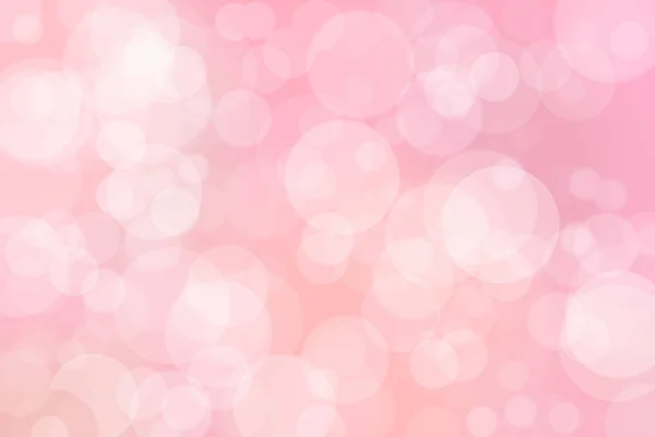 Hermoso Fondo Abstracto Rosa Suave Con Bokeh —  Fotos de Stock