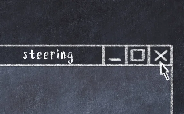 Tarayıcı penceresini sayfa başlığı yazısıyla kapatma skeci  