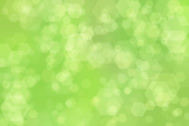 Doğal yeşil soyut arkaplan. Yumuşak ışık odaklı noktalar