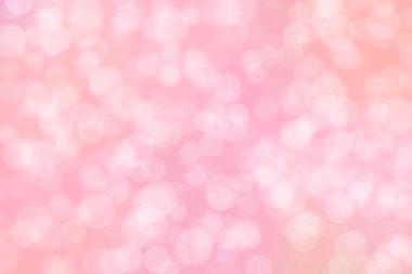 Pembe romantik arka plan. Odaklanmış parlak ışıklar.