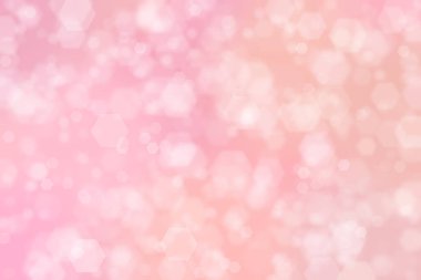 Pembe romantik arka plan. Odaklanmış parlak ışıklar.