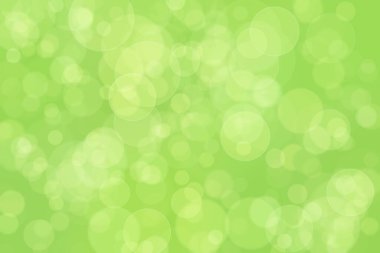 Doğal yeşil soyut arkaplan. Yumuşak ışık odaklı noktalar