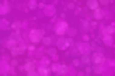 Altıgen benekli gizemli mor soyut arkaplan bokeh ışıkları