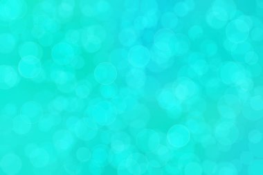 Deniz mavisi. Su derinliğinde bulanık noktaları olan soyut arkaplan