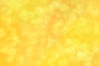 Sıcak turuncu ve altın rengi olan soyut bokeh arkaplan