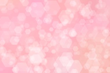 Pembe romantik arka plan. Odaklanmış parlak ışıklar.