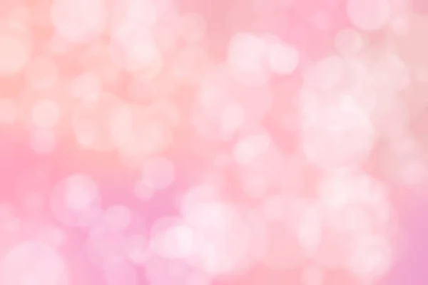 Pink Romantic Background Bokeh Defocused Sparkling Lights — ストック写真