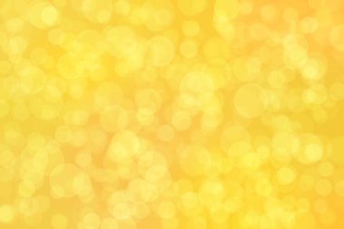 Sıcak turuncu ve altın rengi olan soyut bokeh arkaplan