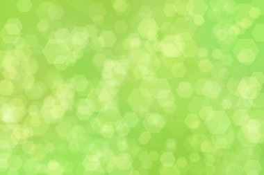 Doğal yeşil soyut arkaplan. Yumuşak ışık odaklı noktalar