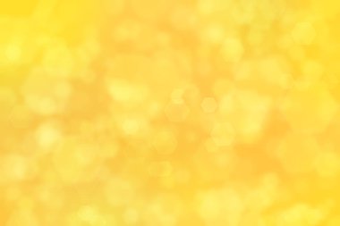 turuncu soyut odaklanmış arkaplan altıgen şekilli bokeh benekleri ile