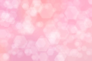 Bokeh ile güzel pembe soyut arkaplan