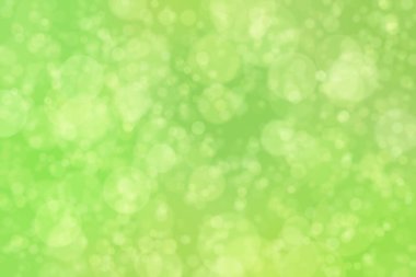 Doğal yeşil soyut arkaplan. Yumuşak ışık odaklı noktalar