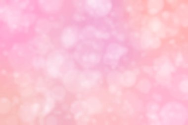 Odaklanamayan açık pembe noktalı eski ve pastel renkli arkaplan