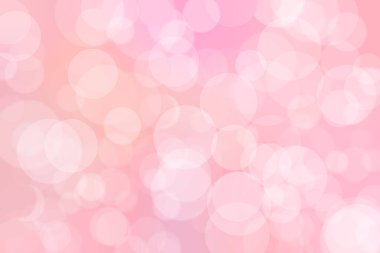 Odaklanamayan açık pembe noktalı eski ve pastel renkli arkaplan