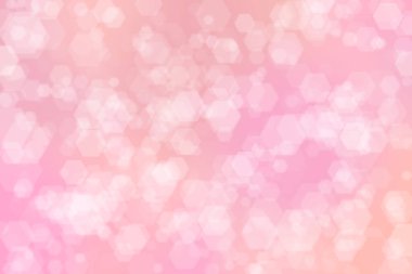 Odaklanamayan açık pembe noktalı eski ve pastel renkli arkaplan