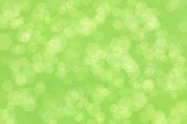 Doğal yeşil soyut arkaplan. Yumuşak ışık odaklı noktalar