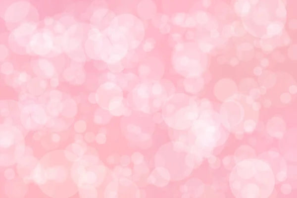 Piękne Miękkie Różowe Abstrakcyjne Tło Bokeh — Zdjęcie stockowe