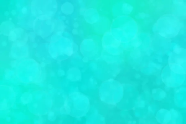 Синий Зеленый Абстрактные Разряженные Фон Круговой Формы Боке Пятна — стоковое фото