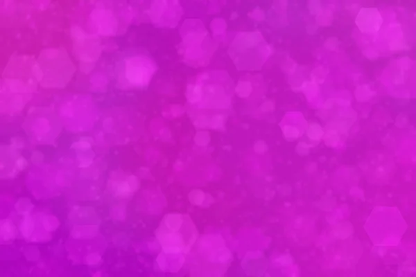 Purple Abstract Defocused Background Hexagon Shape Bokeh Spots — Stock Photo, Image