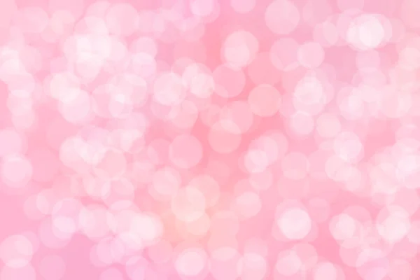 Różowy Abstrakcyjny Nieostry Tło Okrągły Kształt Bokeh Plamy — Zdjęcie stockowe