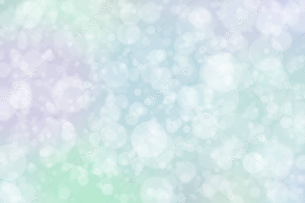 Abstract background with bokeh. Soft light defocused spots.