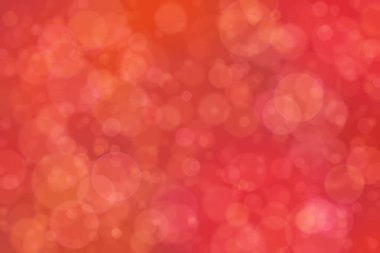 Kırmızı bokeh soyut bulanık ışık arkaplanı.