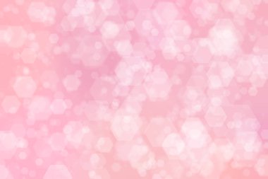 Odaklanamayan açık pembe noktalı eski ve pastel renkli arkaplan