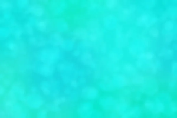 Azul Verde Abstrato Desfocado Fundo Com Círculo Forma Bokeh Spots — Fotografia de Stock