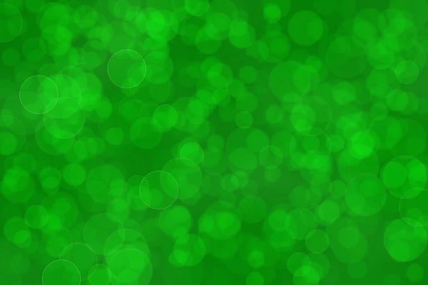 Bright Green Blurred Spots Background Defocused Abstract Bokeh — Stock Photo, Image