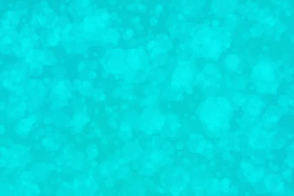 抽象的なターコイズの背景 Blurred Spots Bokeh — ストック写真