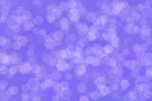 Lavendel Abstrakte Defokussierte Hintergrund Mit Sechseckigen Bokeh Flecken — Stockfoto