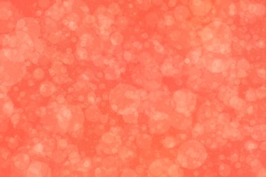 Çember şekilli bokeh benekli domates soyutlanmış arkaplan