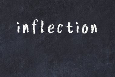 Siyah masaya elle yazılmış tebeşir yazıları.