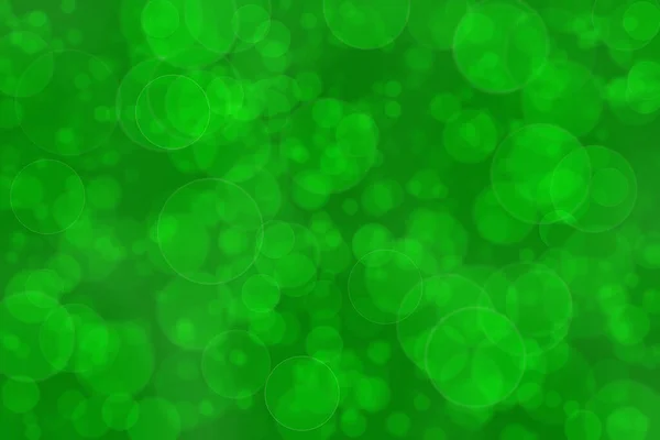 Brilhante Verde Manchas Turvas Fundo Bokeh Abstrato Desfocado — Fotografia de Stock