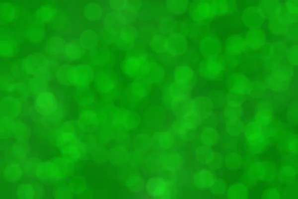 Deep Vivid Green Colored Abstract Background Bokeh — Stock Photo, Image