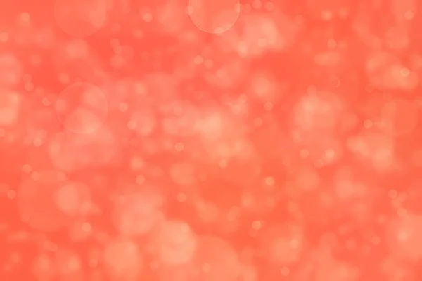 Salmon Colored Abstract Background Orange Red Defocused Spots — Stock Photo, Image