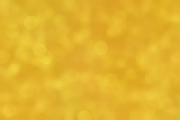 Gouden Abstracte Gedefocuste Achtergrond Met Cirkelvorm Bokeh Spots — Stockfoto