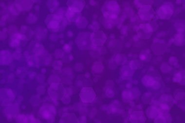 altıgen şekilli bokeh benekli patlıcan çıkarılmış arkaplan