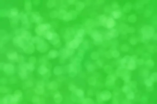 Зеленый Абстрактный Разряженный Фон Круговой Формой Bokeh Пятна — стоковое фото