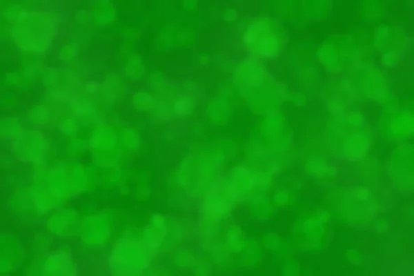 Deep Vivid Green Colored Abstract Background Bokeh — Stock Photo, Image