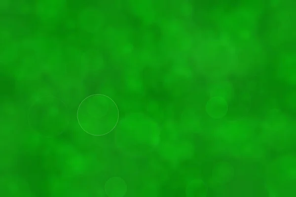 Fondo Manchas Borrosas Color Verde Brillante Bokeh Abstracto Desenfocado — Foto de Stock